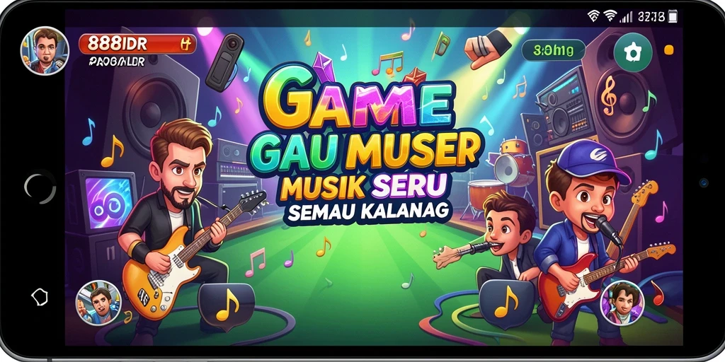 Tampilan gameplay 888IDR yang penuh warna dan interaktif.