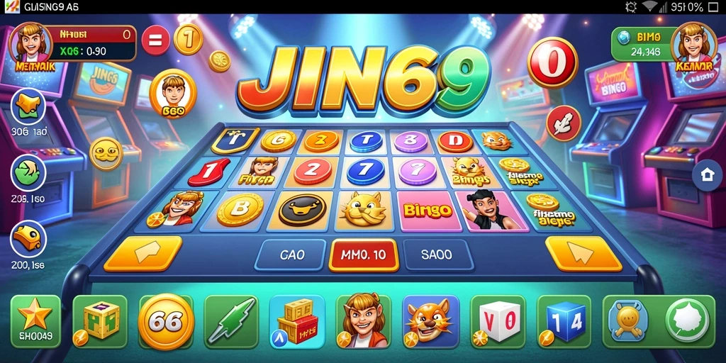 Tampilan gameplay JIN69 yang seru dan menarik.