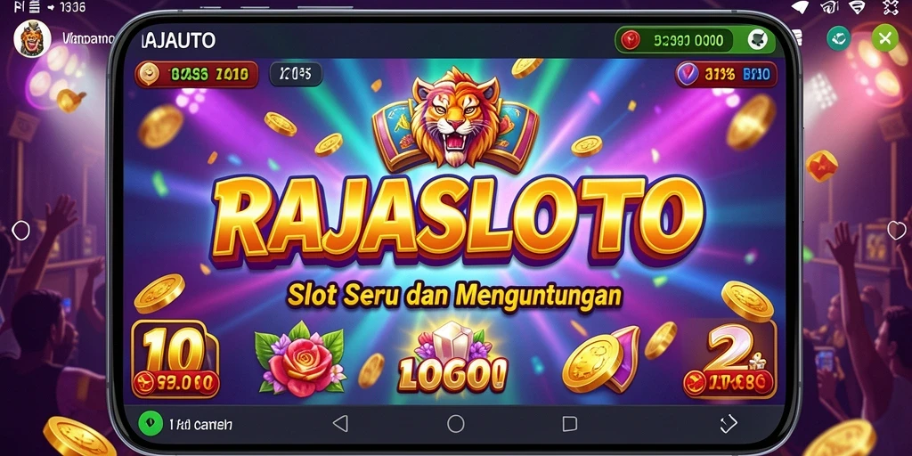 Screenshot gameplay RAJASLOTO yang menunjukkan keseruan bermain slot.