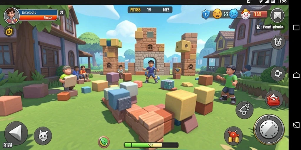 Screenshot menunjukkan gameplay menantang RI188 dalam Puzzle.