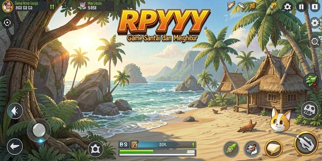 Tangkapan layar gameplay RPYYY yang menunjukkan keseruan dalam bermain.