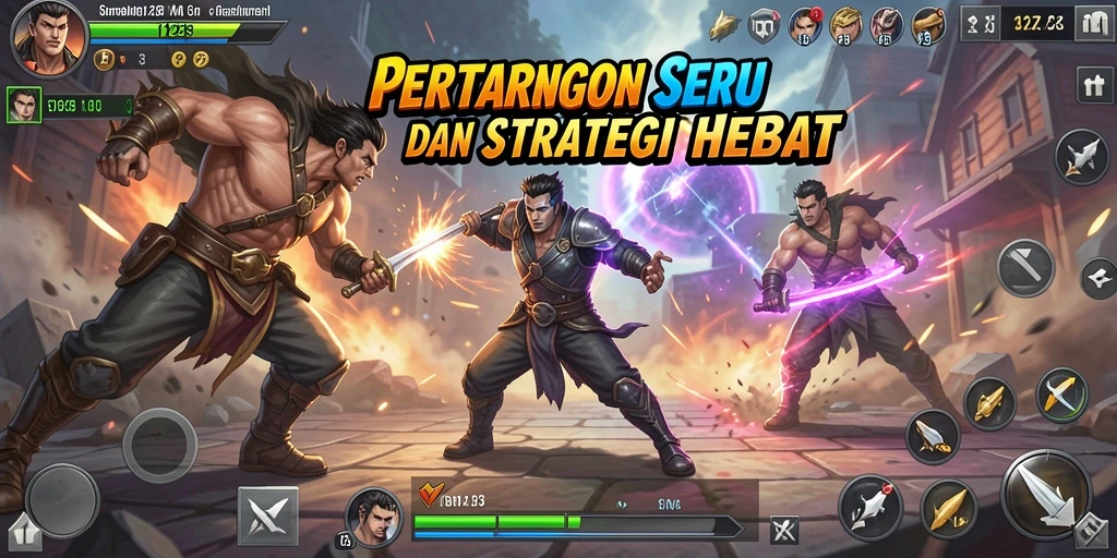 Tampilan gameplay SEMAR123 yang menegangkan dan penuh aksi.