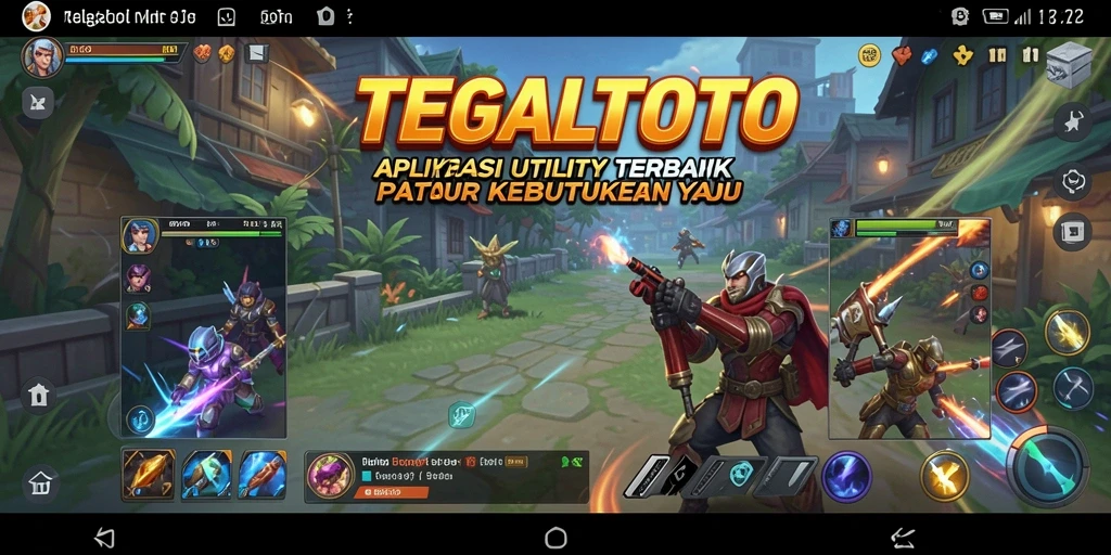Screenshot TEGALTOTO menampilkan fitur Utility yang handal dan mudah digunakan.